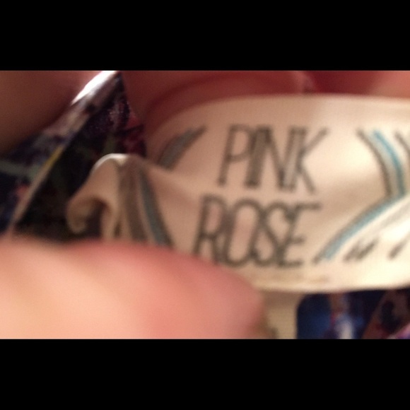 PINK ROSE PULLOVER BLOUSE - Picture 5 of 5